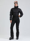 Women's Alpine Luxe DownTop Fleece-Lined Winter Glam Ski Jumpsuit