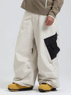 Men's Gsou Snow Mountain Chill Swag Cargo Pockets Snowboard Pants