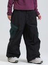 Women's Gsou Snow Mountain Chill Swag Cargo Pockets Snowboard Pants