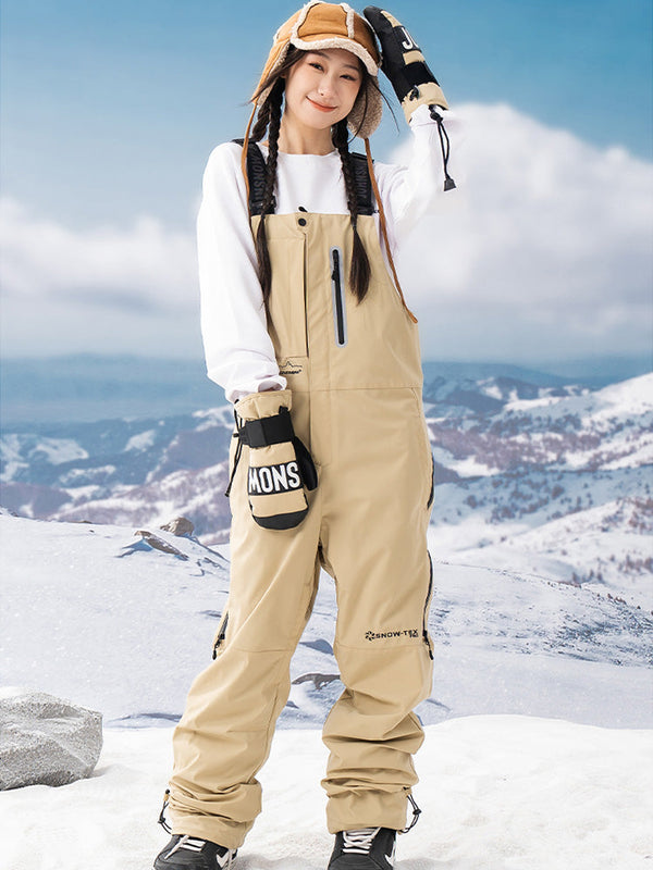 Women's John Snow Unisex Urban Vibe Freestyle Snowboard Bib Pants