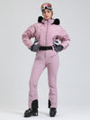 Women's Arctic Vogue DownTop Fleece-Lined Mountain Chic Ski Jumpsuit