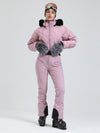 Women's Arctic Vogue DownTop Fleece-Lined Mountain Chic Ski Jumpsuit