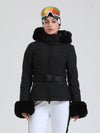 Women's Gsou Snow Arctic Vogue Fleece-Lined Winter Glam Ski Jacket