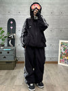 Women's John Snow Lace Stripe Luxe Freestyle Baggy Snow Suit