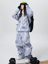 Men's Searipe Urban Combat Camo Freestyle Baggy Snow Suit