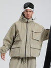 Men's Gsou Snow Alpine Cruiser Fleece Oversize Baggy Snowboard Jacket