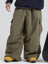 Men's Gsou Snow ChillFlex Urban Style Fleece Baggy Snowboard Pants