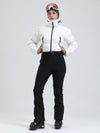 Women's Alpine Luxe DownTop Fleece-Lined Winter Glam Ski Jumpsuit