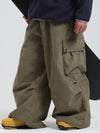 Men's Gsou Snow ChillFlex Urban Style Fleece Baggy Snowboard Pants