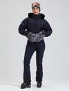 Women's Arctic Vogue DownTop Fleece-Lined Mountain Chic Ski Jumpsuit