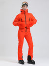 Women's Alpine Luxe DownTop Fleece-Lined Winter Glam Ski Jumpsuit