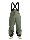 Men's Gsou Snow Durable Mountain Pro All Function Cargo Snow Bibs Pants