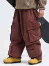 Men's Gsou Snow Alpine Cruiser Fleece Oversize Baggy Snowboard Pants