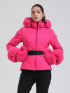 Women's Gsou Snow Arctic Vogue Fleece-Lined Winter Glam Ski Jacket