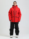 Women's Gsou Snow Durable Mountain Pro All Function Cargo Snow Suit