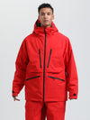 Men's Gsou Snow Durable Mountain Pro All Function Cargo Snow Jacket