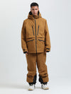 Men's Gsou Snow Durable Mountain Pro All Function Cargo Snow Suit