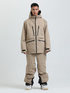 Men's Gsou Snow Durable Mountain Pro All Function Cargo Snow Suit