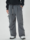 Women's Prime Mountain Baggy Snow Pants with Dual Side Cargo Pockets