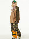 Women's SWAGLI Cozy Camo Baggy Snow Pants