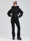 Women's Arctic Vogue DownTop Fleece-Lined Mountain Chic Ski Jumpsuit