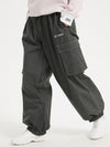 Women's Rabbit Snow Prime Cargo Denim Baggy Snowboard Pants