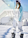 Women's Rabbit Snow Freestyle Mountain Discover Snowboard Pants Ski Bibs