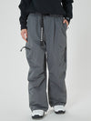 Women's Prime Mountain Baggy Snow Pants with Dual Side Cargo Pockets