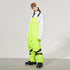 Women's Doorek Superb Unisex Neon Glimmer Snow Bibs