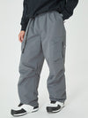 Men's Prime Mountain Baggy Snow Pants with Dual Side Cargo Pockets