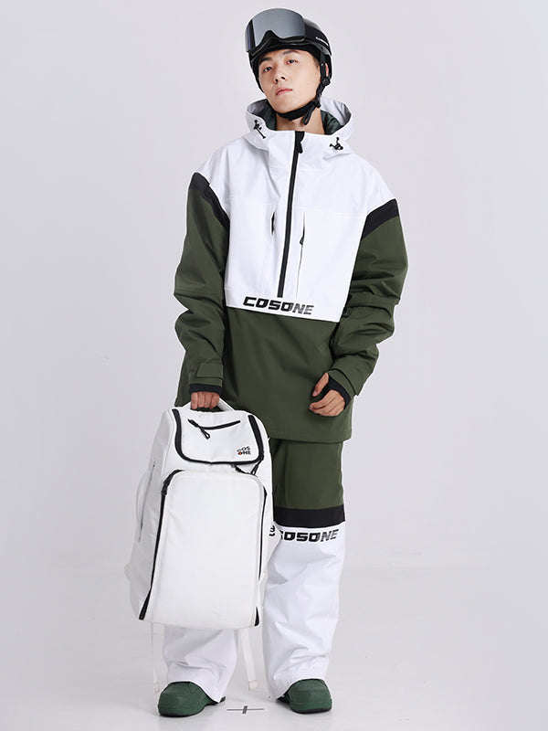 Men's Cosone Powdreamer Block Anorak Snow Jacket & Pants Set