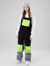 Women's Searipe Mountain Discover Colorblock Snow Pants Bibs