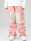 Women's Searipe Winter Freerider Colorblock Cargo Snow Pants