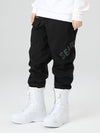 Men's Searipe Unisex Winter Discover Reflective Letters Snow Pants Ski Bibs