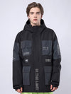 Men's RAWRWAR Winter Space Cargo Snowboard Jacket