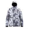 Men's SMN Winter Mountain Snowflake Freestyle Ski Snowboard Jacket - Snowverb